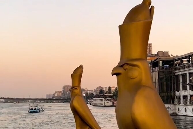 Nile Dinner Cruise in Cairo With Belly Dancing and Transfer - What the Cairo skyline looks like from the boat
