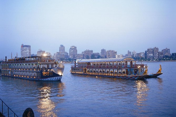 Nile Pharaoh dinner cruise on the Nile - Sailing the Nile after dark