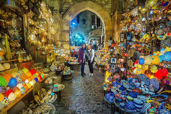 Old Cairo and Khan Elkhalili Bazaar, Moez Street and Azhar Tour - Browsing Khan El Khalili for one hour