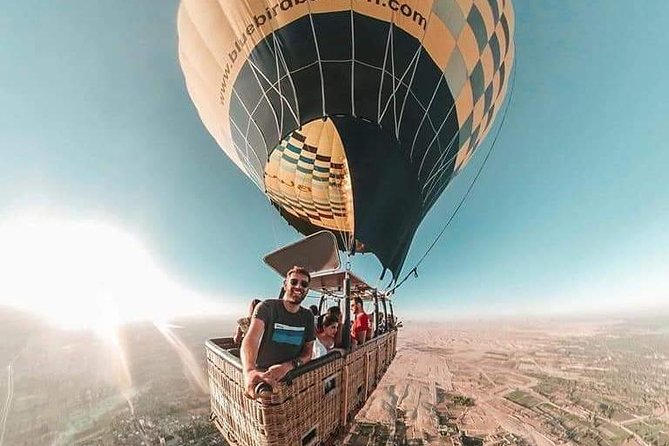 One Package Hot Air Balloon with Best of Luxor Full Day Tour - West bank opening: Colossi of Memnon and the royal tombs