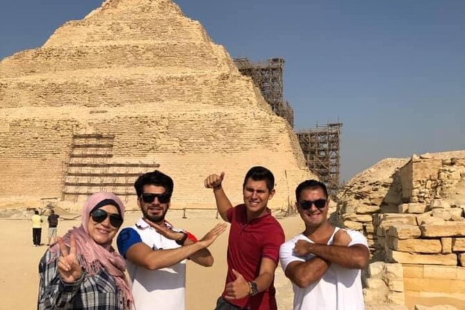 Privat tour:Giza Pyramids, lunch ,Saqqara,Memphise, Dinner Cruise - Memphis and the statue of Ramses II