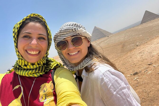 Private 4 Hour Giza Pyramids Sphinx Camel Lunch Pyramid Inside - What the private setup is worth at $14