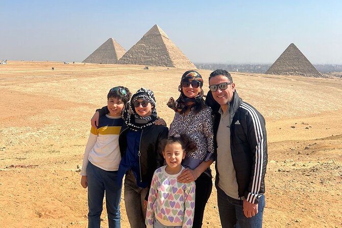 PRIVATE ALL INCLUSIVE Giza Pyramids,Sphinx,Camel&Inside Pyramid - The panoramic viewpoint and camel ride