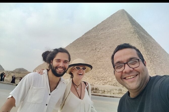 PRIVATE ALL INCLUSIVE Giza Pyramids,Sphinx,Camel&Inside Pyramid - Getting close to the Great Sphinx