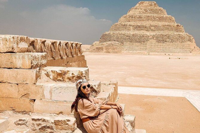Private All Inclusive;Giza Pyramids,Sphinx,Memphis,Saqqara,Lunch&Camels - Meeting the Sphinx and Valley Temple