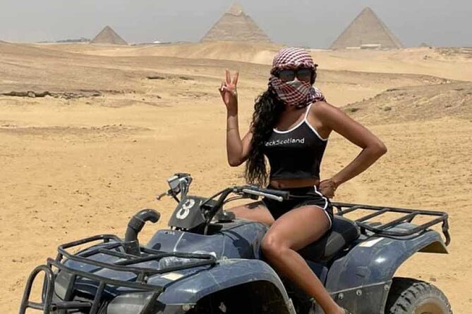 Private ATV Quad Bike Around Giza Pyramids - Who will enjoy this most