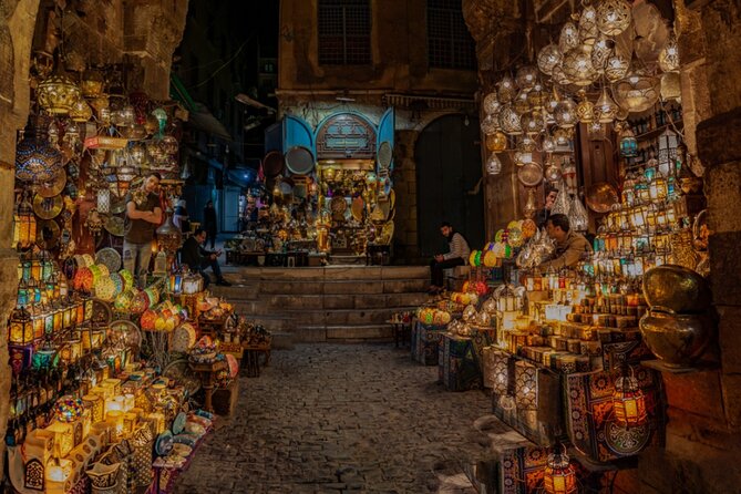 Private Cairo Highlights Tour (Pyramids, Grand Museum and Bazaar) - Khan Al-Khalili after the monuments