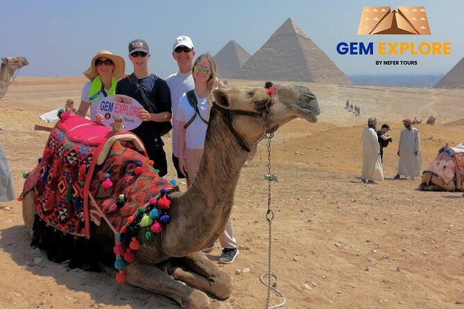 Private Day Tour Giza Pyramids, Egyptian Museum &Khan El-Khalili - The Sphinx and the short camel ride