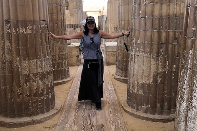 Private Day Tour Giza Pyramids, Memphis and Sakkara Pyramids - Saqqara and Djoser’s Step Pyramid