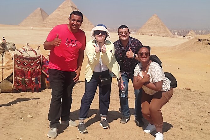 Private Day Tour Giza Pyramids,Sphinx,Saqqara and Memphis - Giza Pyramids: your first look at ancient Egypt