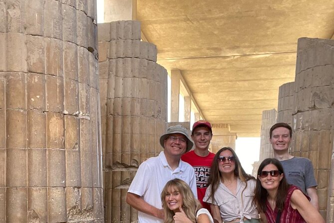 Private Day Tour to Giza Pyramids, Great Sphinx , Memphis and Sakkara - Giza Pyramids and the questions behind the stones