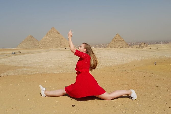 Private Day Tour to Giza Pyramids, Great Sphinx , Memphis and Sakkara - Memphis and the giant statue of Ramses II