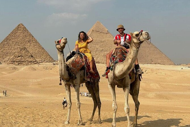 Private Full day Tour to Giza Pyramids Sakkara and Memphis - Four hours among the pyramids at Giza