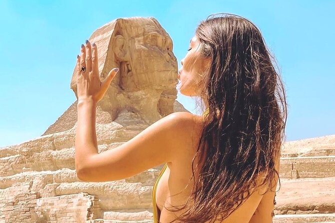 private Giza Pyramids,Sphinx and the New Grand Egyptian Museum - Khufu, the Great Pyramid
