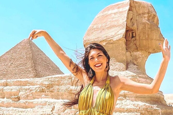 private Giza Pyramids,Sphinx and the New Grand Egyptian Museum - Menkaure, the smallest of the three major pyramids