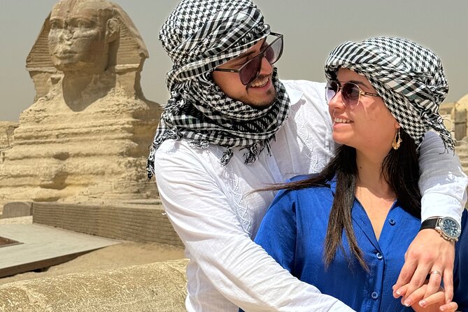 Private Giza Pyramids & Sphinx Day Tour with Lunch from Cairo - Great Pyramid of Khufu: the essential stop