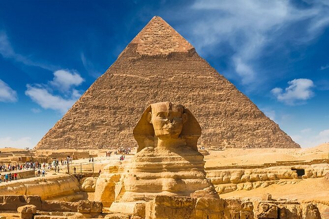 Private Giza Pyramids & Sphinx Day Tour with Lunch from Cairo - The Great Sphinx and the valley temple