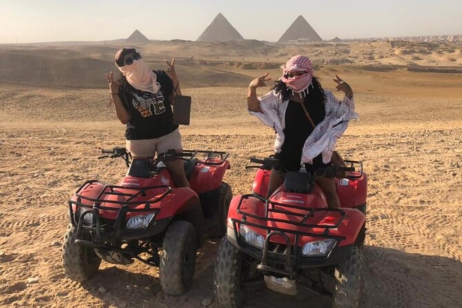 Private Giza Pyramids, Sphinx, Quad Bike, Camel Ride, Nile Dinner Cruise - Giza first: pyramids, Sphinx, and the Valley Temple