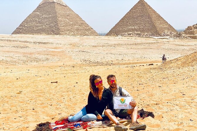 Private guided tour to Giza Pyramids, and Great Sphinx - The panoramic viewpoint and camel ride