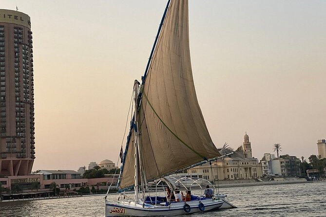 Private Nile Felucca With Transfers And Drinks - A quiet hour on Cairo’s busiest river