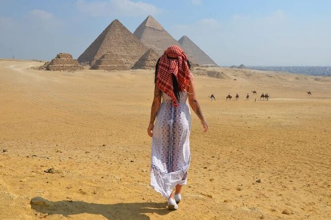 Private: Pyramids & Sphinx Guided Tour With Transfers & Drinks. - What the guide adds to the experience