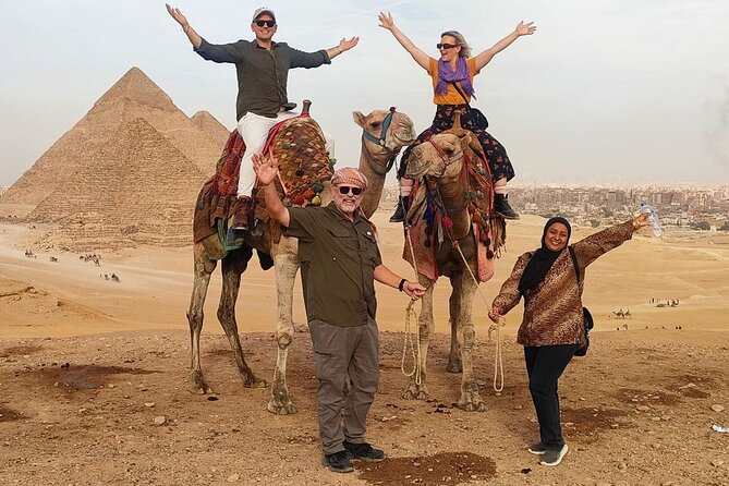 Private Tour All Inc Giza Pyramids, Saqqara Memphis, Lunch& Camel - The Great Sphinx brings the stories together