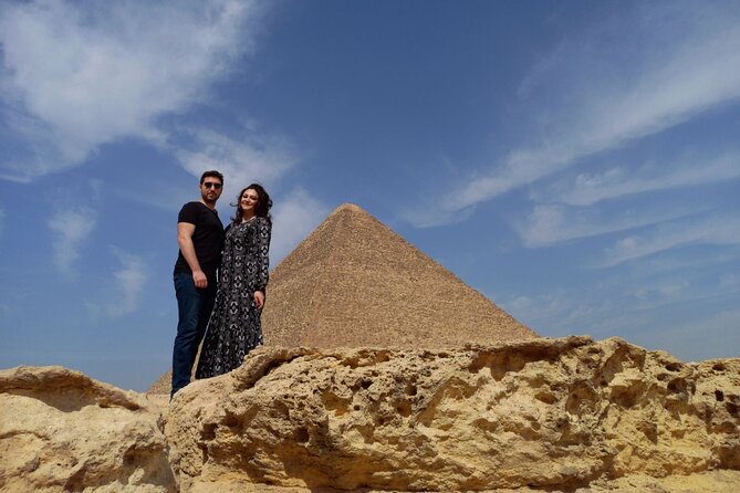 Private Tour Giza Pyramids Sphinx Sakkara and Dahshur - Standing before the Great Sphinx