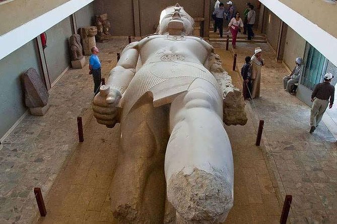 Private Tour: Pyramids of Giza Memphis Saqqara with Lunch - Memphis: an open-air look at Egypt’s old capital