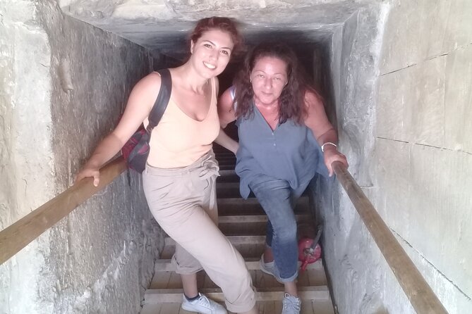 Private Tour Sakkara Memphis & Dahshur - Dahshur shows pyramid design in progress