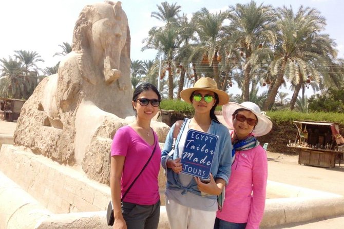 Private Tour to explore Giza Pyramids - Saqqara -Memphis - Lunch, camel ride, and the package choice