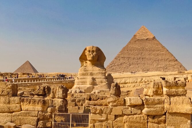 Private Tour to Giza Pyramids and Great Sphinx with Camel Ride - The panorama point and the camel ride