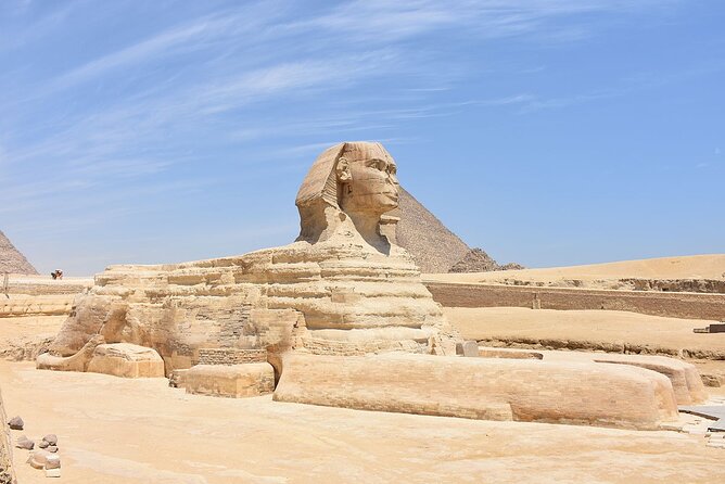 Private Tour to Giza Pyramids Sphinx Memphis and Saqqara - Lunch with a pyramid view