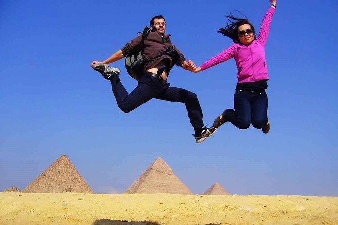 Private tour to Giza, Sakkara, Memphis with Camel and Lunch - Memphis and the fallen Ramses II statue
