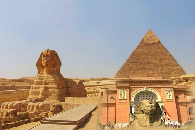 Private ViP all-inclusive Giza Pyramids,Sphinx,Inside Pyramid - The three pyramids: Khufu, Khafre, and Menkaure