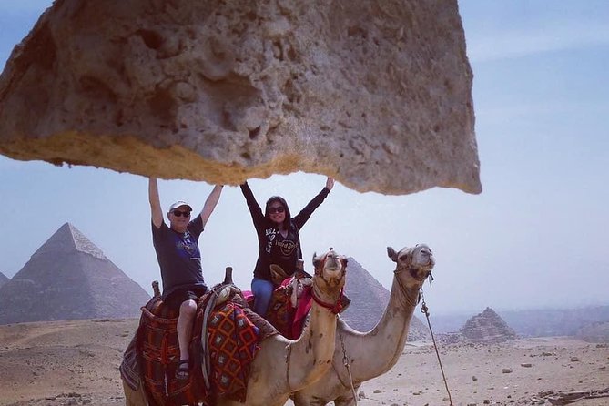 pyramids, Egyptian Museum Layover with Camel & Felucca Ride - The guide can make or break a fast day