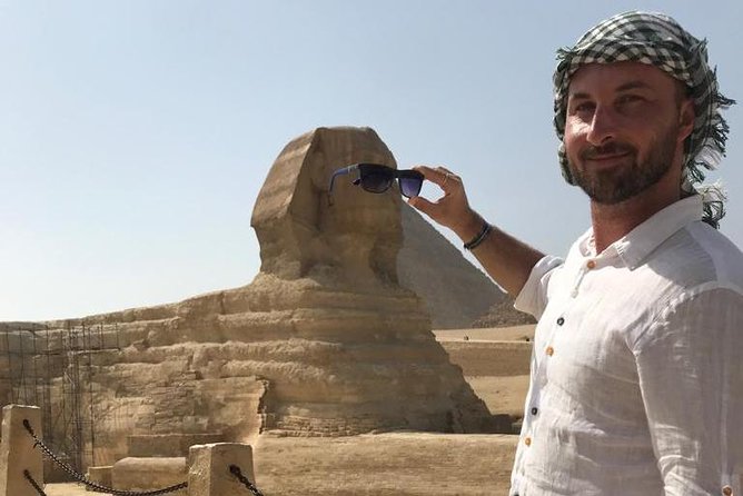 pyramids, Egyptian Museum Layover with Camel & Felucca Ride - Giza Pyramids, the Sphinx, and Valley Temple