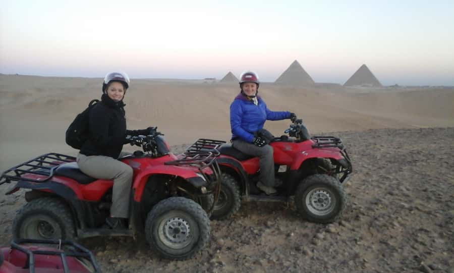 Pyramids of Giza: 1-Hour Quad Bike Desert Safari - Key points at a glance