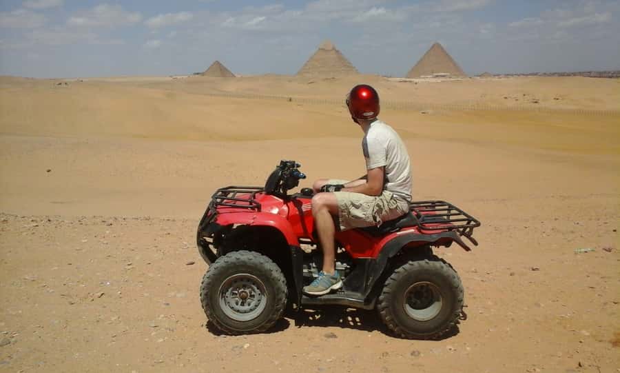 Pyramids of Giza: 1-Hour Quad Bike Desert Safari - Why the quad bike view is worth your time