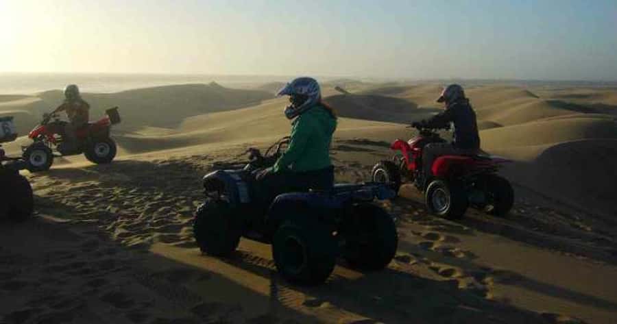 Pyramids of Giza: 1-Hour Quad Bike Desert Safari - Getting ready for the one-hour ride