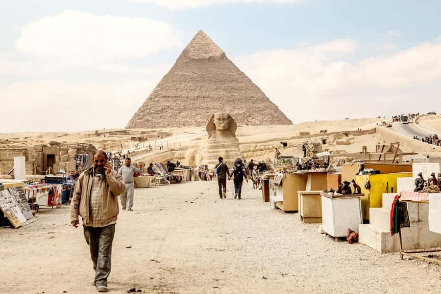 Pyramids of Giza and Great Sphinx: Private Half-Day Tour - Hotel pickup and the ride from Cairo to Giza