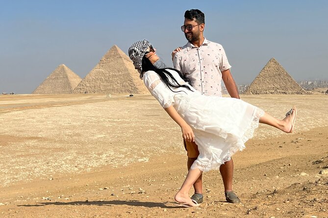 Pyramids of Giza half-day tour - The one-hour camel ride