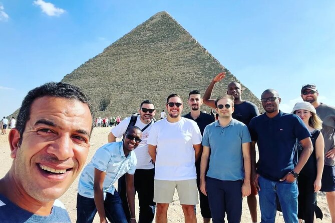 Pyramids of Giza private day tour Sakkara Memphis - Booking details and cancellation rules