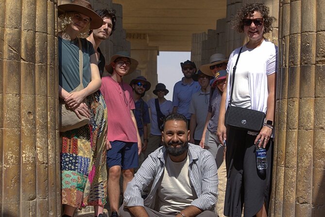 Pyramids, Saqqara, Memphis & Camel Ride: All-Inclusive Adventure - Three hours among the pyramids at Giza