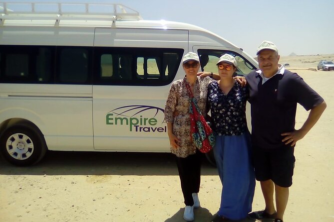 Pyramids, Sphinx, Memphis and Saqqara Full Day Private Tour - The Great Pyramids of Giza: start with the giants