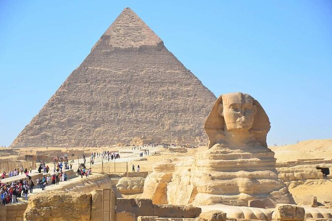 Pyramids & Sphinx Saqqara Day Tour - Meeting the Sphinx and seeing the Valley Temple