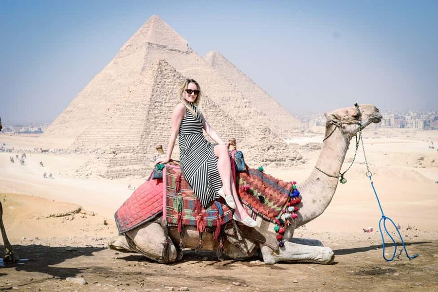Pyramids & Sphinx Tour with Free Camel Ride - The Sphinx and its unanswered questions