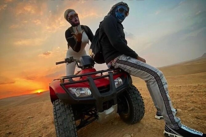 Quad Bike ATV Tours in Desert of Giza Pyramids with Egyptian Tea - Safety instructions before the ride