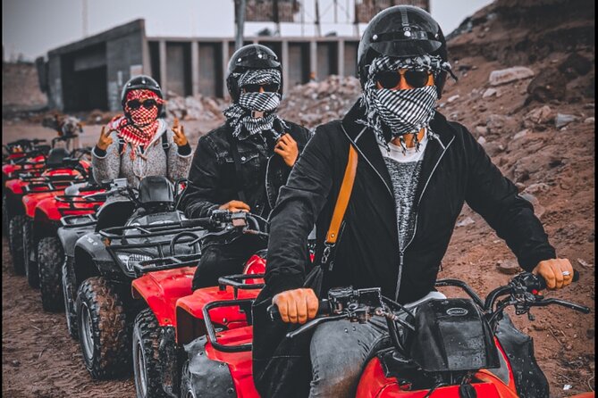 Quad Bike ATV Tours in Desert of Giza Pyramids with Egyptian Tea - The second ride and return to Cairo