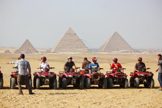 Quad bike ride in the pyramids of Giza - How the experience scores on value and service