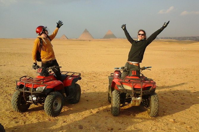 Quad Bike Trip At Desert of Giza Pyramids - Guides, Photos, and Help for Beginners